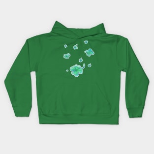 Shamrock Shower Kids Hoodie